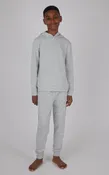 2 PC Boys Brushed Terry Pullover Hoodie+ Jogger Set