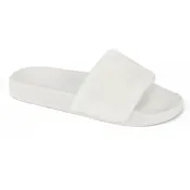 Chatties Womens 5-10 Fur Slide Sandal