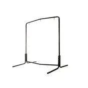 Double Swing Stand Square Tube - Black