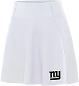 Antigua Women's White New York Giants Brushed Carbon Chip Skort