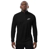 White Logo | Adidas Quarter Zip