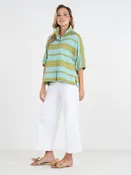 Bonny Top - Fringe Stripe
