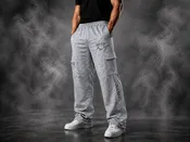 Onyx Men's CARGO Sweatpants - Grey Heather