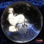 1890's German "Rooster" Sulfide Marble