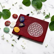 7 Engraved Crystals Chakra Set