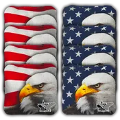 American Eagle All Weather Cornhole Toss Bags (8 Bags)
