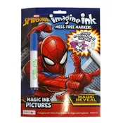IMAGINE INK SPIDERMAN MAGIC INK COLOR BOOK SELL IN USA ONLY