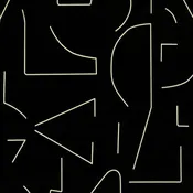 Almost Shapes Wallpaper - Black