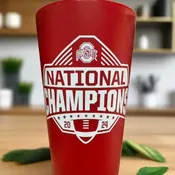 2024 National Champions Ohio State Buckeyes 16oz Silicone Cup
