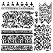 Bohemia 12 x 12 IOD Decor Stamp