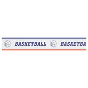 1 1/2″ Basketball Sport Neck Ribbon with Snap Clip