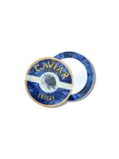 Solar Eclipse - Hand-painted Caviar Compact Mirror
