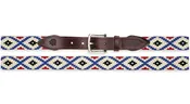Aztec Needlepoint Belt