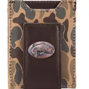 Bass Wallet Old School Camo in Brown/Tan Camo