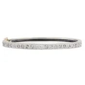 Adam Gray Diamond Wide Bangle