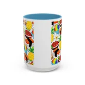 Carousel Blue - Accent Coffee Mug