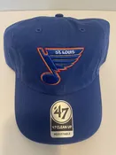 ST LOUIS BLUES ADJUSTABLE ROYAL CAP VINTAGE OUTLINE — Hats N Stuff