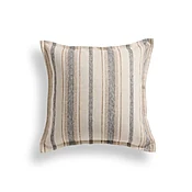 20x20 Throw Pillow Cover: Harvest Woven Stripe