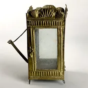 Brass Folding Lantern — Charles Haver Antiques