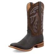 Twisted X Mens 12" Rancher - Black & Coffee