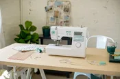 Baby Lock Jubilant Sewing Machine, 80 built-in stitches including 8 one-step buttonholes, Automatic needle threader