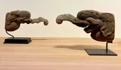 17th Century Japanese Baku Mythical Elephants