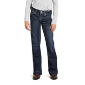 Ariat Girls Trouser Naomi Mid Rise Stretch Ella Wide Leg 10032311 Jean