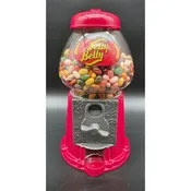 Vintage Jelly Belly Quarter Coin Dispenser Machine Glass Globe Decor Collector