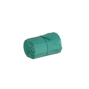 4-Inch Plastic Coated Wire Twist Ties-Box of 2000