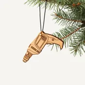 Power Drill / Wood Ornament — Lucca