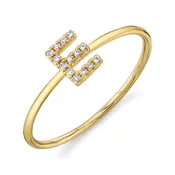 0.05Ct Diamond Ring - Initial E
