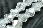 Glass Bead 4mm Bi-Cone AB (GBAB-4m)