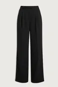 Alexis Mid Rise Trouser Black