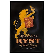 An Armagnac Ryst Lithograph Advertising Poster