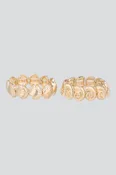 2 P CUFFS MULTICONCHAS