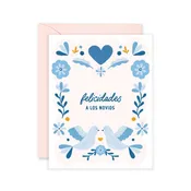 Felicidades Novios Greeting Card