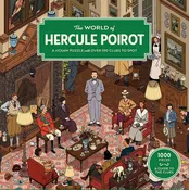 1000 Piece The World of Hercule Poirot Puzzle