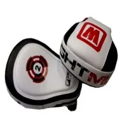 Focus trainer punching mitts Heavy Padded Cushion leather & vinyl for boxing mma muay thai kickboxing with secure wrist support