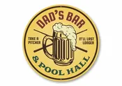 Bar and Pool Hall Sign