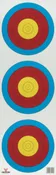 .30-06 Outdoors TAR3V-100 Vertical 3 Spot Target 8.5"x26" - 100ct