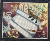 SREP0157-TORAH with TABLET TALLIS BAG by Susan Roberts