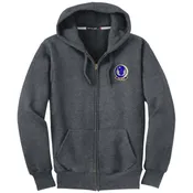 818 MSAS Full-Zip Heavyweight Hoodie, Graphite Heather