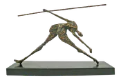 Bronze Figural Sculpture by Curtis Jere
