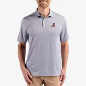 Alabama Crimson Tide Pike Recycled Diamond Dot Print Men's Golf Polo Shirt