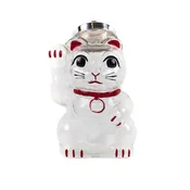 Beckoning Lucky Cat Jar - Japan