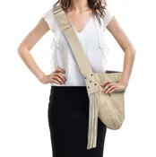 Cuddle Dog Carrier with Fringe by Susan Lanci