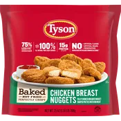 Baked Chicken Breast Nuggets