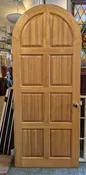 Solid Oak arch top doors