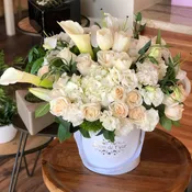 Luxury Round White - Ivory