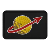 Embroidered Classic Space Patch — Bricks ROC